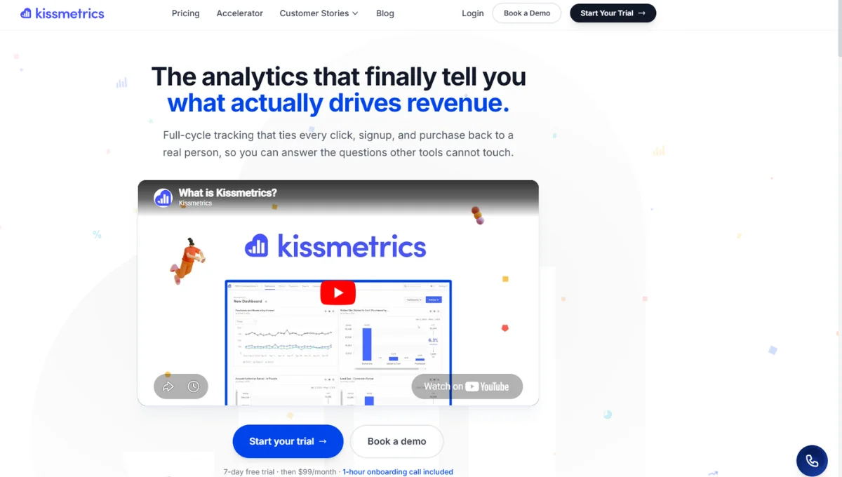 Kissmetrics Homepage